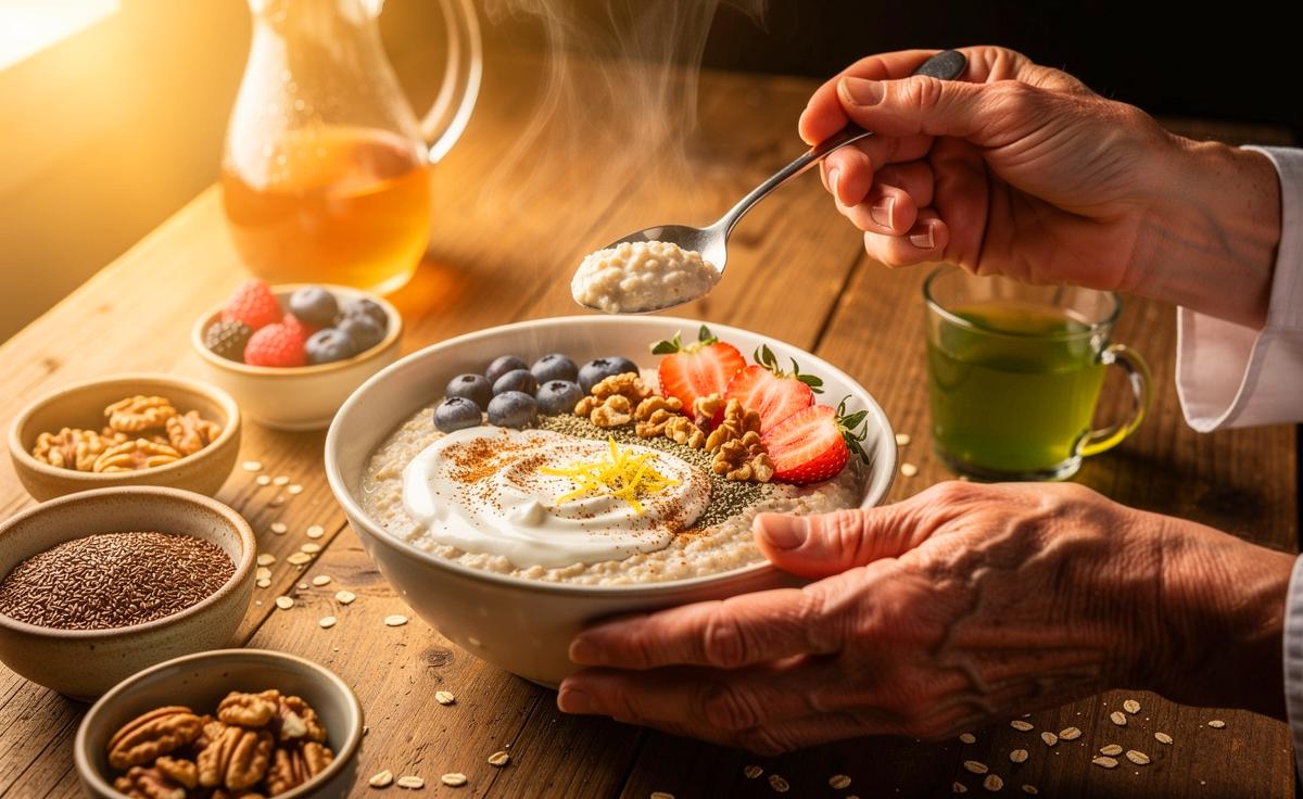 Ein Ernährungsexperte enthüllt, welches Frühstück ab 60 dem Herzen gut tut.