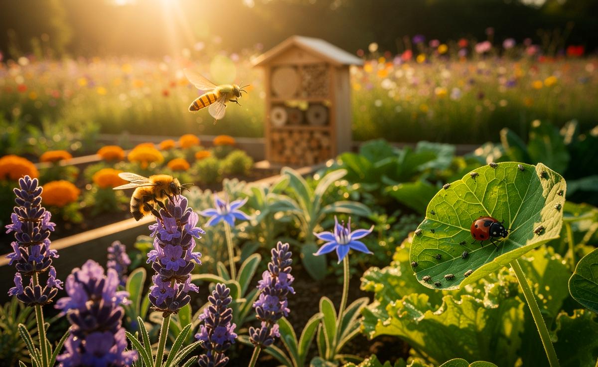 Naturfreund empfiehlt: Diese Pflanzen schützen Insekten besser als Pestizide.